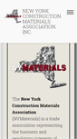 Mobile Screenshot of nymaterials.com